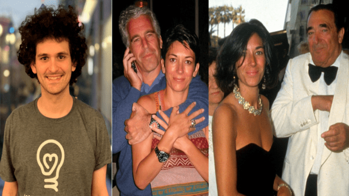 Lost & Linked Via Lawyers – Alleged Fraudster Sam Bankman-Fried Hires Fraudster’s Daughter Ghislaine Maxwell’s Lawyers