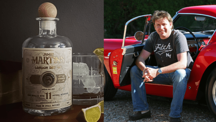 James Martin Motors Into Gin