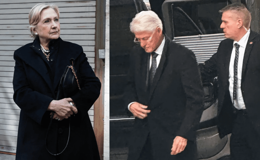 Hillary Clinton Bill Clinton New York funeral Thomas H. Lee