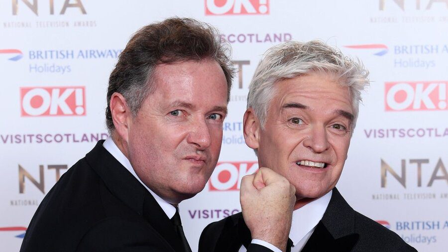 Piers Morgan Phillip Schofield