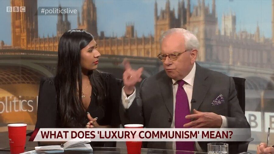 Ash Sarkar David Starkey