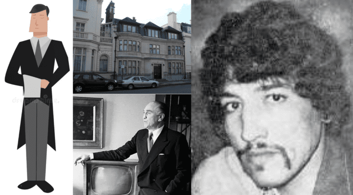 Julian Sesse murder Belgravia 19th December 1970 by Mustapha Bassaine at home of Lord Bernstein Granada Television