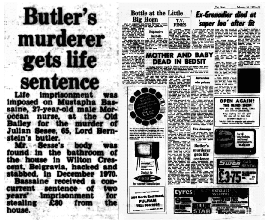 Julian Sesse murderer Mustapha Bassaine convicted