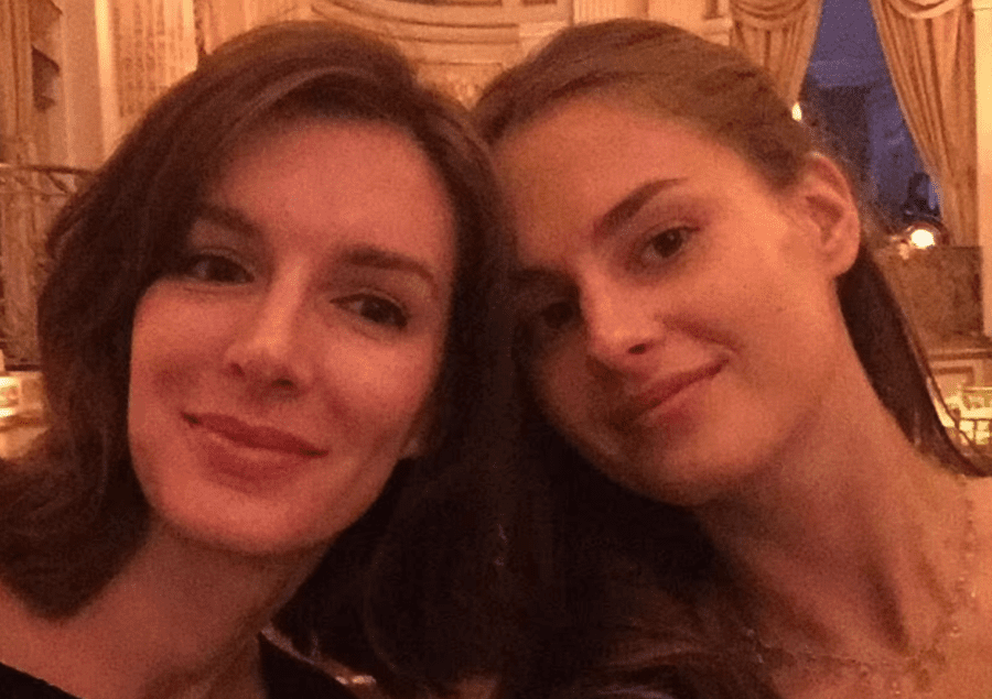 Karyna Shuliak with sham wife Jennifer Kalin