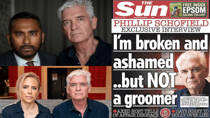 Sorry, Not Sorry – Weird Wazzock Phillip Schofield Should Stop Milking The Self-Inflicted Misery He Himself Caused