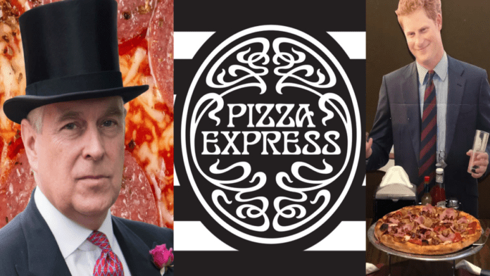 The Pizza Express Boys – Shouldn’t Pizza Express Be Given A Royal Warrant After Being Mentioned In Legal Matters Concerning Both Prince Andrew & Prince Harry?