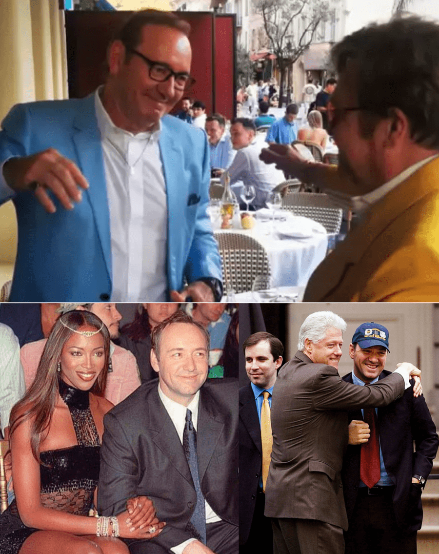 Kevin Spacey Elton John Naomi Campbell Bill Clinton