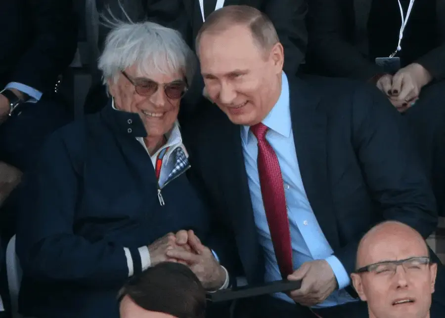 Vladimir Putin Bernie Ecclestone