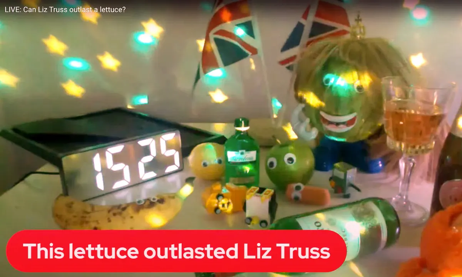 Liz Truss lettuce