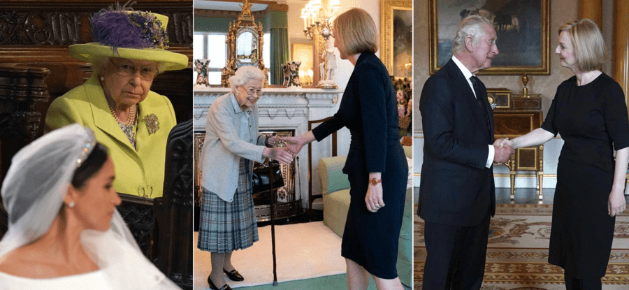 Meghan Markle Queen Liz Truss King Charles