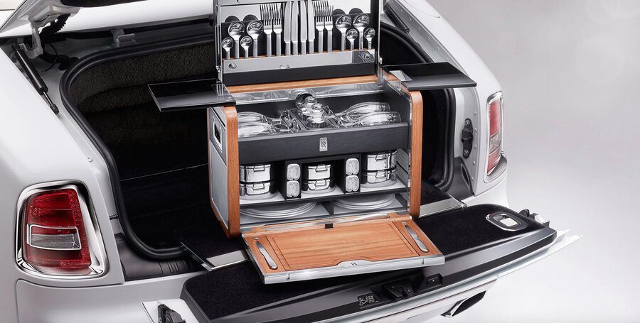 Rolls-Royce picnic hamper