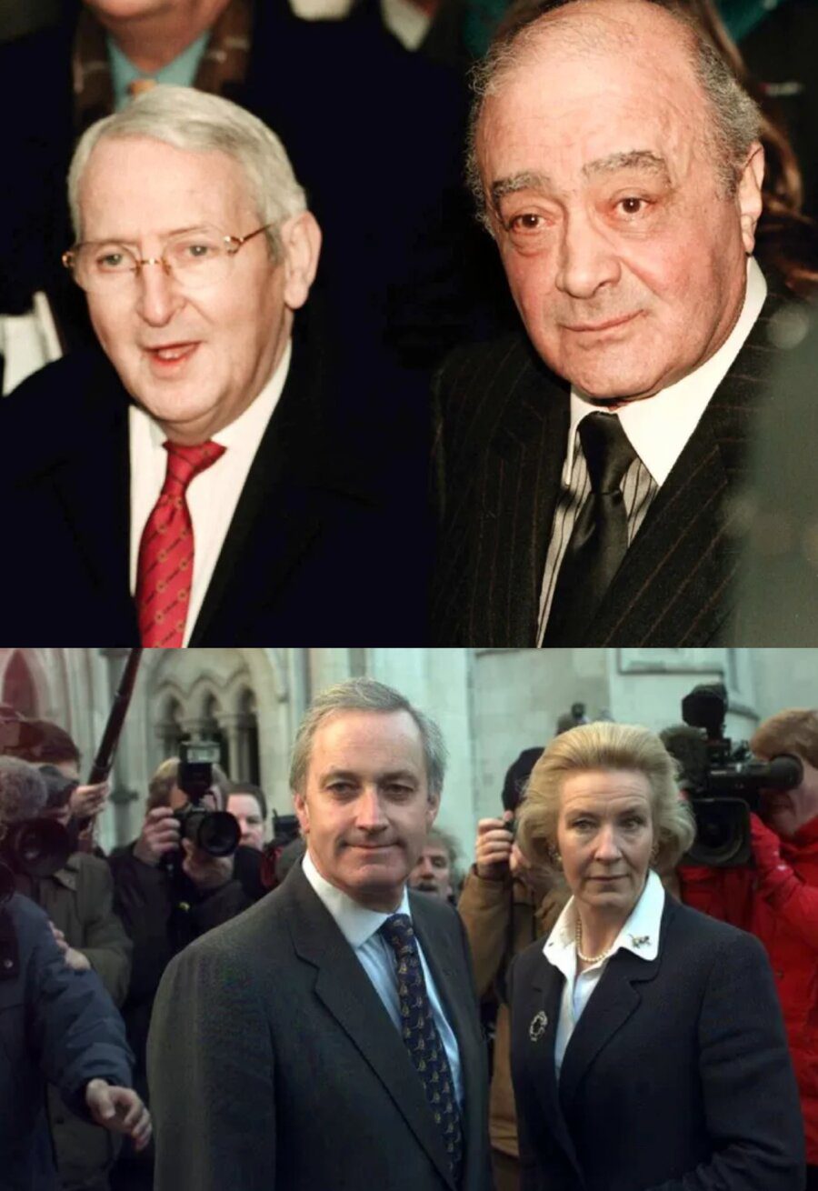 Mohamed Al Fayed George Carman Neil Hamilton Christine Hamilton